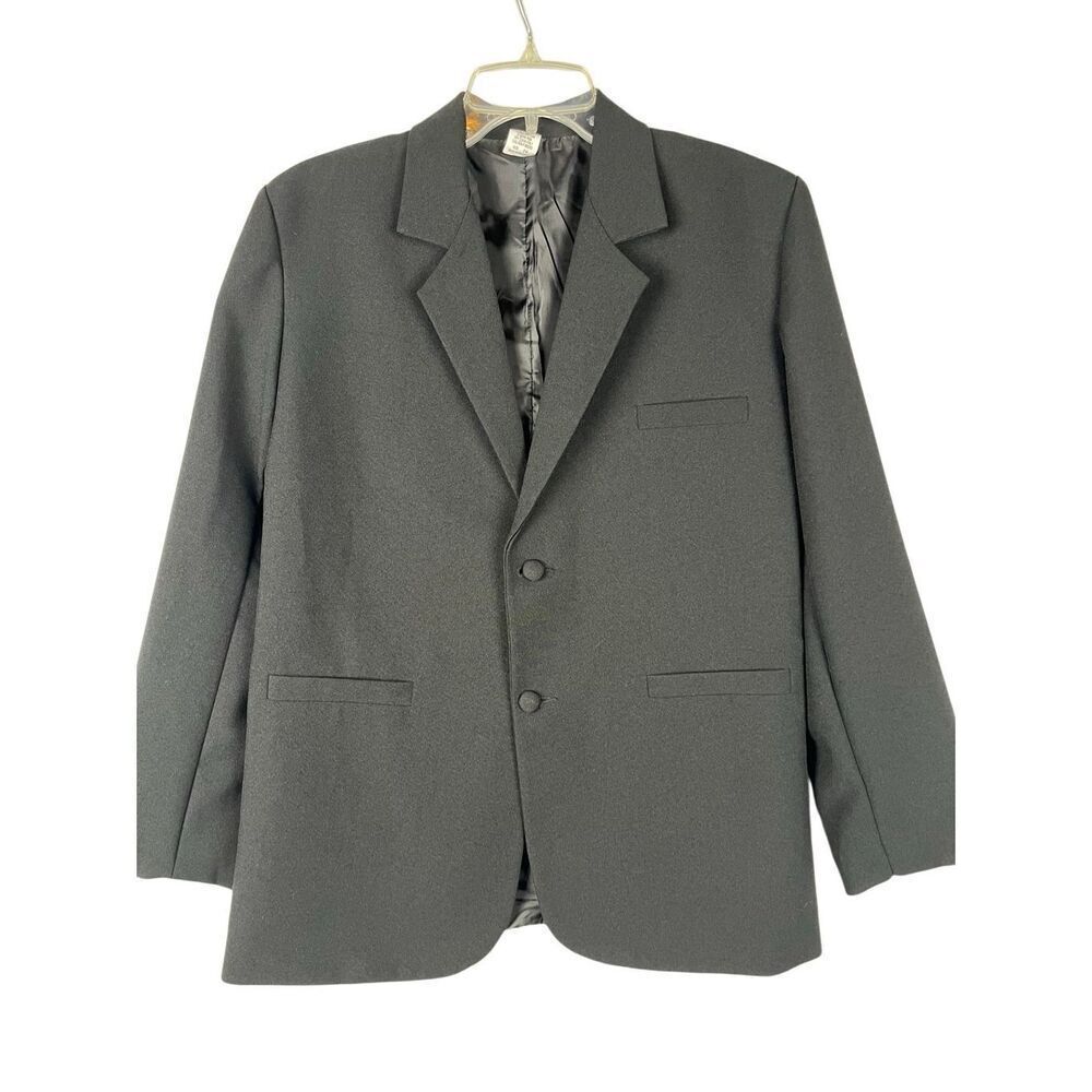 Boy’s Black Suit Jacket 16